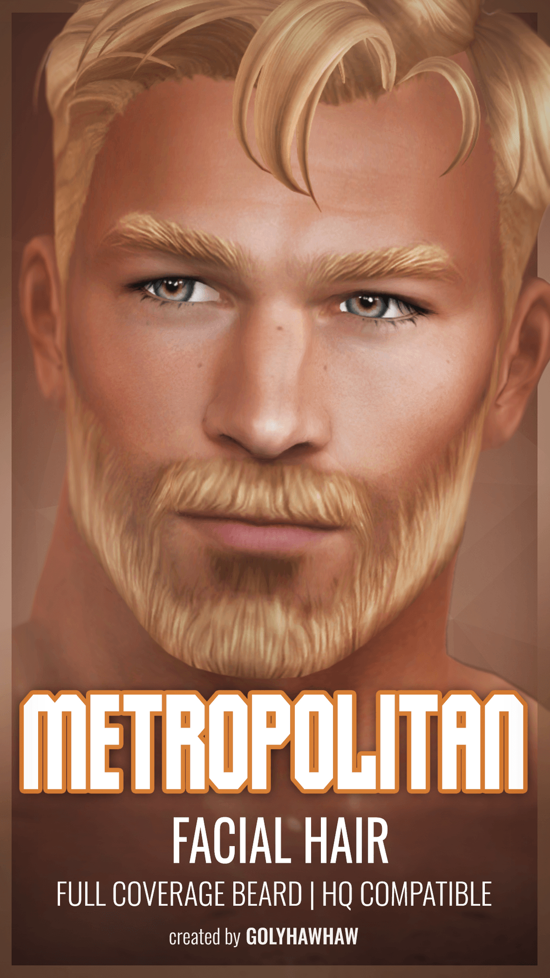 Скриншот мода Борода Metropolitan Facial Hair
